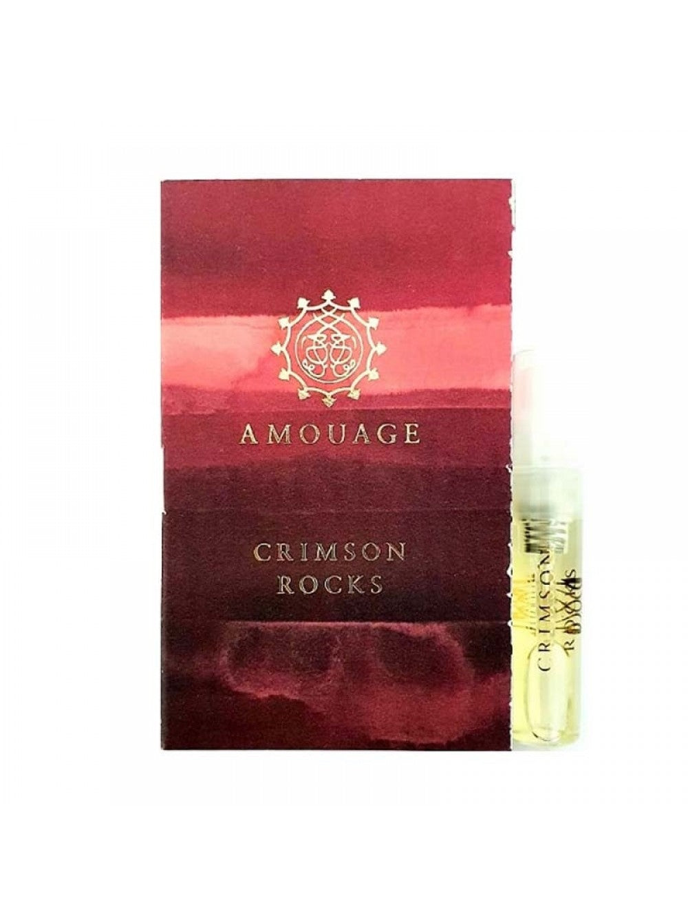 Campione di profumo ufficiale Amouage Crimson Rock 2ml 0.06 oz tester di profumo Campione di profumo ufficiale Amouage Crimson Rock 2ml 0.06 oz tester di profumo