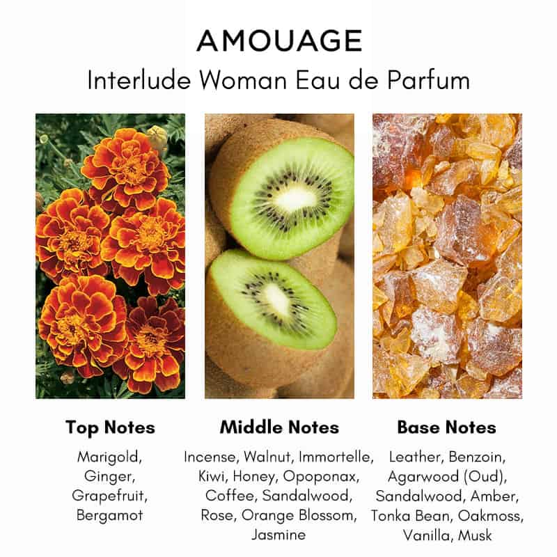 Campione di profumo ufficiale Amouage Interlude Woman 2ml 0.06 oz tester di profumo Campione di profumo ufficiale Amouage Interlude Woman 2ml 0.06 oz tester di profumo