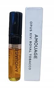 Campione di profumo Amouage Opus XIV Royal Tobacco 2ml 0.06 oz tester ufficiale del profumo Campione di profumo Amouage Opus XIV Royal Tobacco 2ml 0.06 oz tester ufficiale del profumo