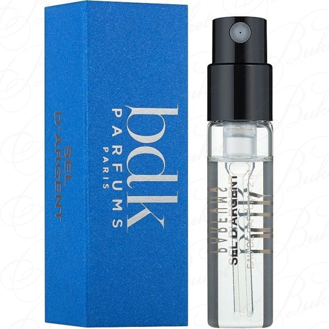 Campioni di profumo BDK Sel D'Argent 2ml 0.06 oz tester ufficiale di profumi Campioni di profumo BDK Sel D'Argent 2ml 0.06 oz tester ufficiale di profumi