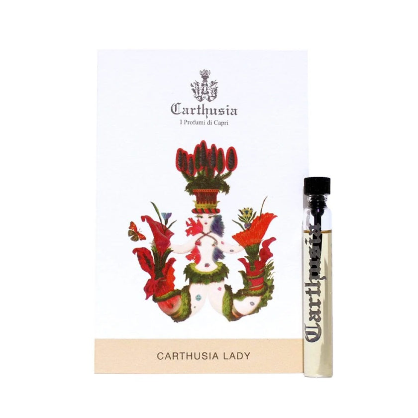 ufficiali Carthusia campioni di profumo Carthusia Lady size 2 ml 0,06 oz.