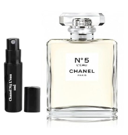 Chanel N5 L'eau campioni di profumo