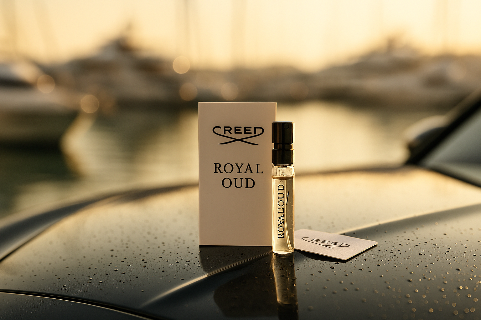 Creed Royal Oud edp 2ml 0.06 fl. oz. campione di profumo ufficiale tester di profumo Creed Royal Oud edp 2ml 0.06 fl. oz. campione di profumo ufficiale tester di profumo