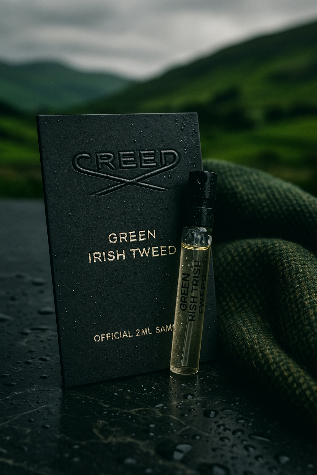 Creed Green Irish Tweed edp 2.5ml 0.08 fl. oz. campione ufficiale di profumo Creed Green Irish Tweed edp 2.5ml 0.08 fl. oz. campione ufficiale di profumo