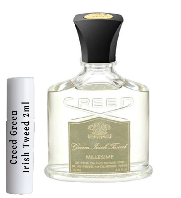 Creed Green Irish Tweed fragrance campioni 2 ml