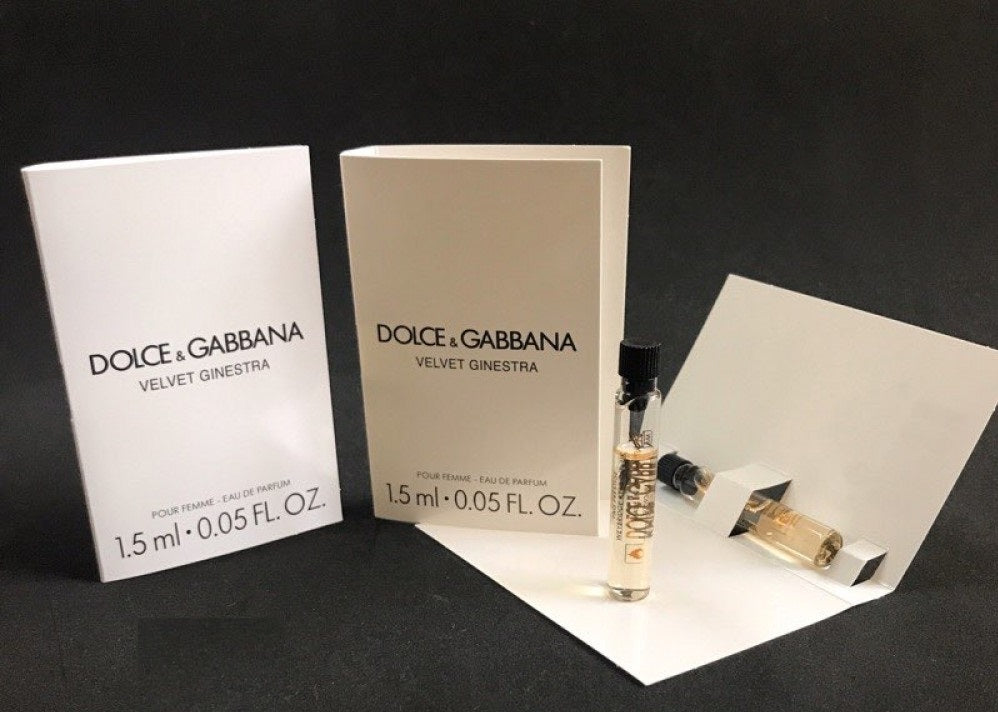 Dolce & Gabbana VELVET Ginestra 1,5 ml 0,05 fl. oz. campioni ufficiali di profumo