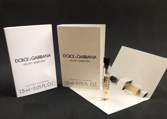Dolce & Gabbana VELVET Ginestra 1,5 ml 0,05 fl. oz. campioni ufficiali di profumo