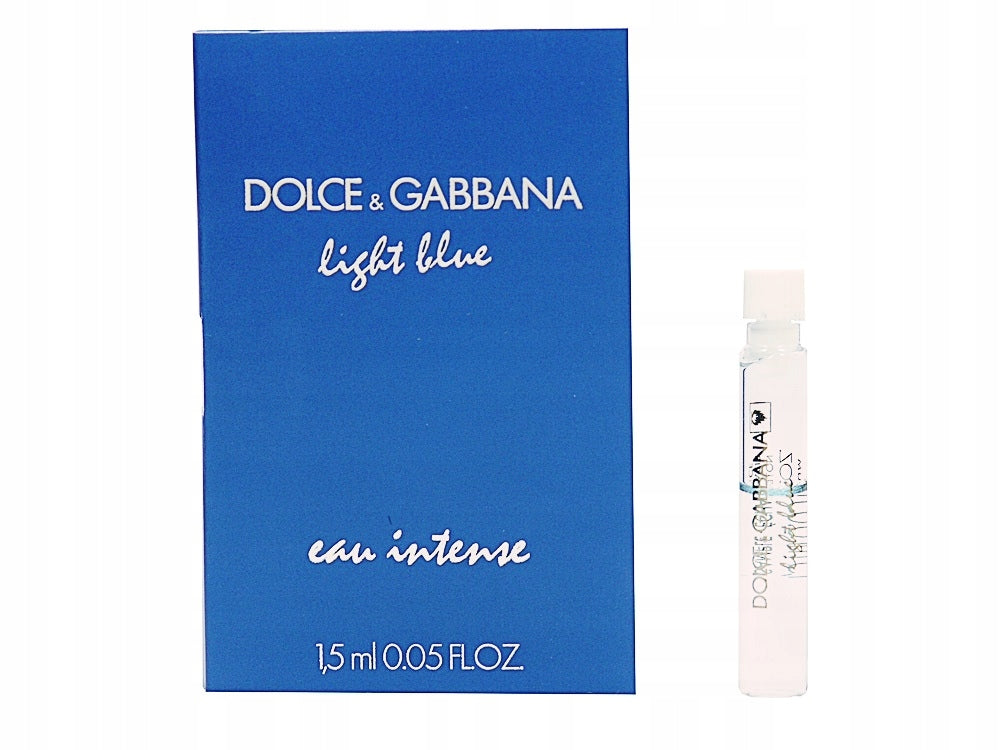 Dolce & Gabbana Light Blue Eau Intense 1,5 ml 0,05 fl. oz. campioni ufficiali di profumo