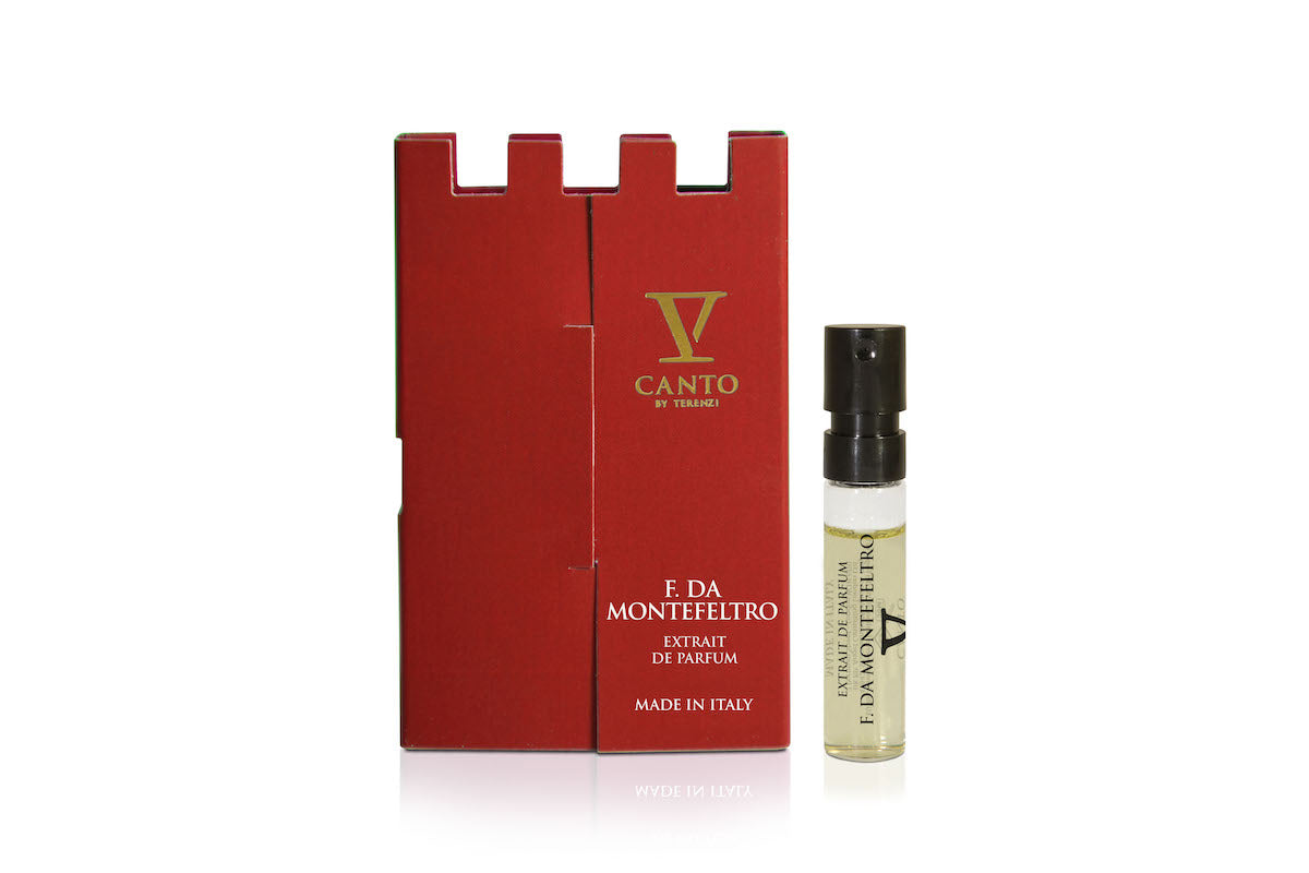 F. da Montefeltro by V Canto 1,5 ml 0,05 fl. oz. campioni ufficiali di profumo