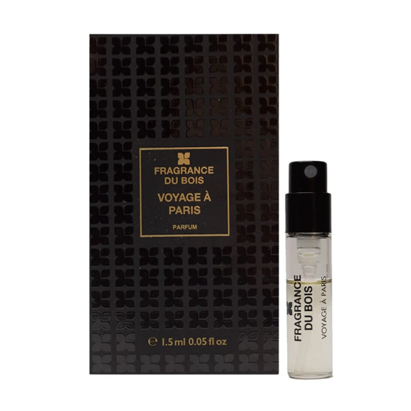 Fragrance Du Bois Voyage à Paris 1,5 ml 0,05 fl. oz. ufficiali fragrance campioni tester di profumo