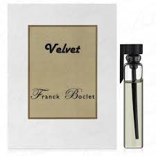 Franck Boclet Velvet 1,5 ml 0,05 fl. oz. campioni ufficiali di profumo