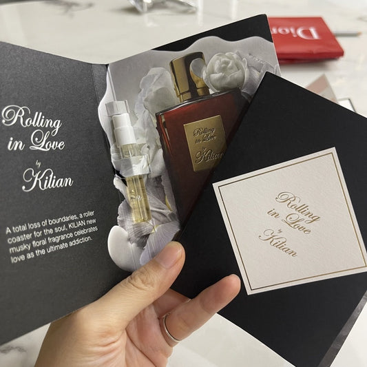 Kilian Rolling in Love 1,5 ml 0,05 fl. oz. campioni ufficiali di profumo fragrance tester