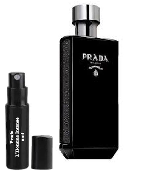 Prada L'Homme Intense fragrance campione testers