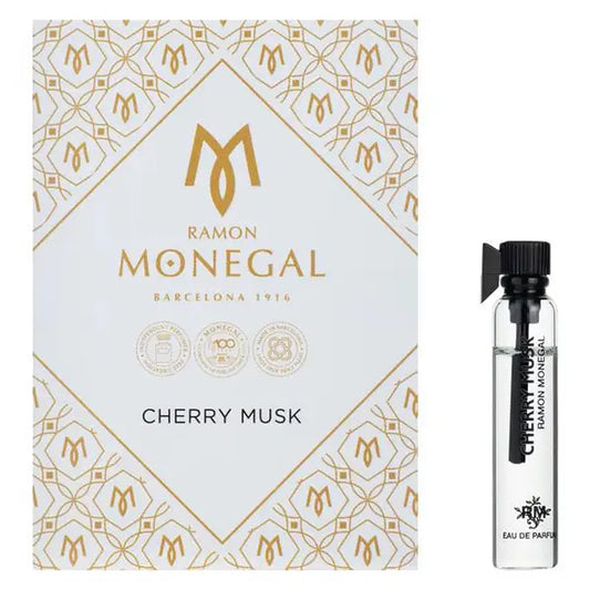 Ramon Monegal Cherry Musk campioni ufficiali di profumo 2 ml 0,06 fl. oz. tester di profumo