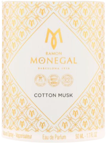 Ramon Monegal Cotton Musk campioni ufficiali di profumo 2 ml 0,06 fl. oz. tester di profumo