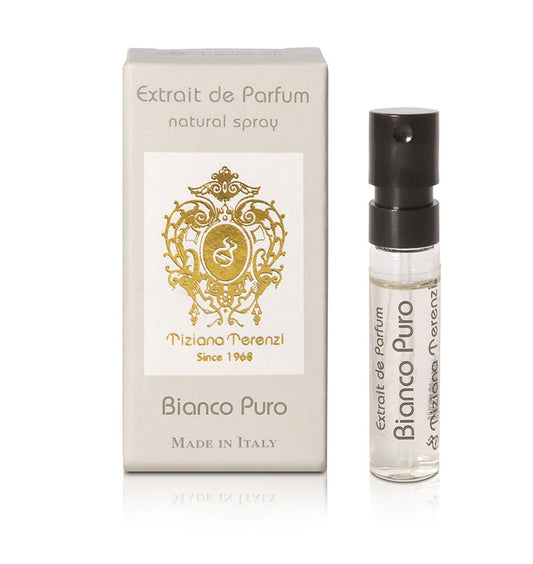TIZIANA TERENZI Bianco Puro Extrait de Parfum 0,05 OZ 1,5 ml campioni ufficiali di profumo