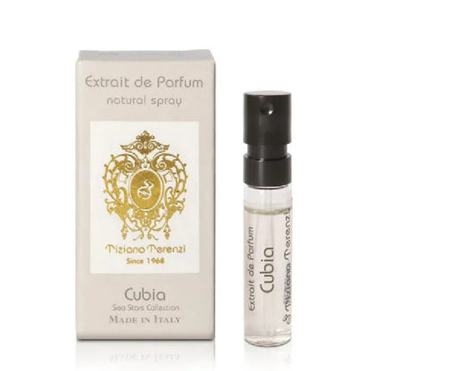 TIZIANA TERENZI Cubia Extrait de Parfum 0,05 OZ 1,5 ml campioni ufficiali di profumo