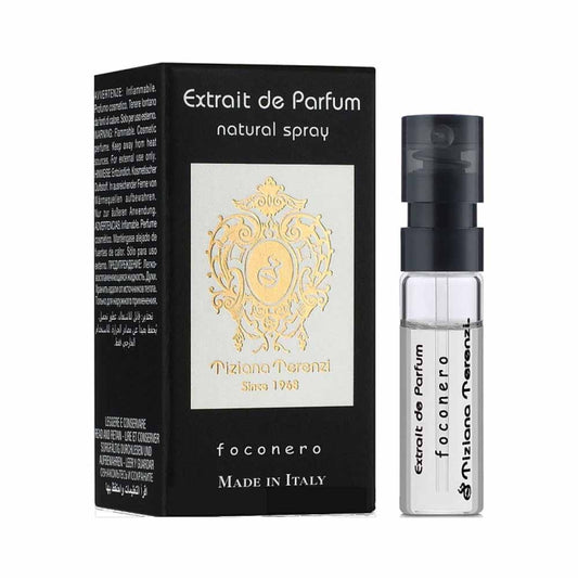 TIZIANA TERENZI Foconero Extrait de Parfum 0,05 OZ 1,5 ml campioni ufficiali di profumo