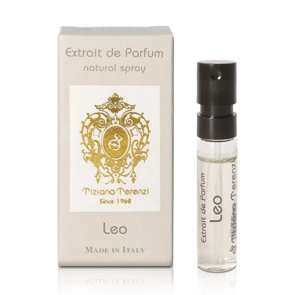 TIZIANA TERENZI Leo Extrait de parfum 0.05 OZ 1.5 ML tester di profumo campione di profumo ufficiale