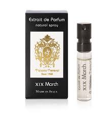TIZIANA TERENZI XIX March Extrait de Parfum 0,05 OZ 1,5 ml campioni ufficiali di profumo