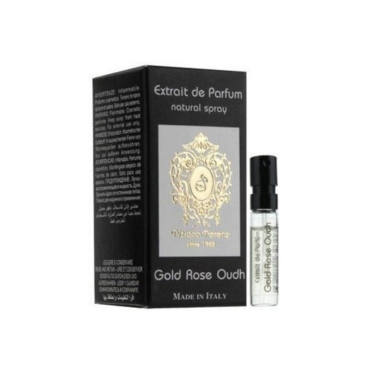 Tiziana Terenzi Gold Rose Oudh 1,5 ml 0,05 fl. oz. campioni di profumo ufficiali