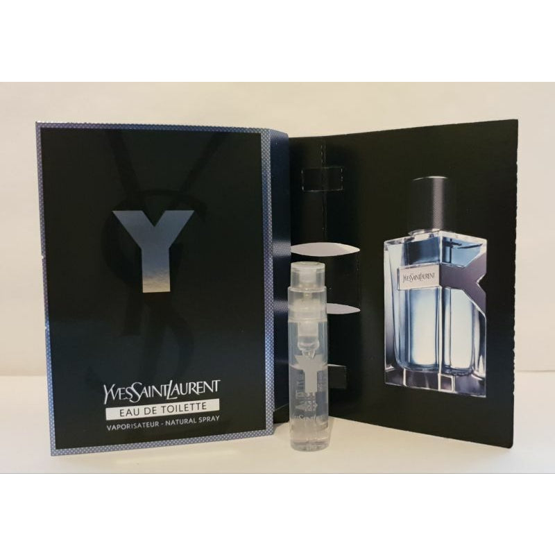 Yves Saint Laurent Y Eau de Toilette 1,2 ml 0,04 oz. campione ufficiale di profumo Yves Saint Laurent Y Eau de Toilette 1,2 ml 0,04 oz. campione ufficiale di profumo