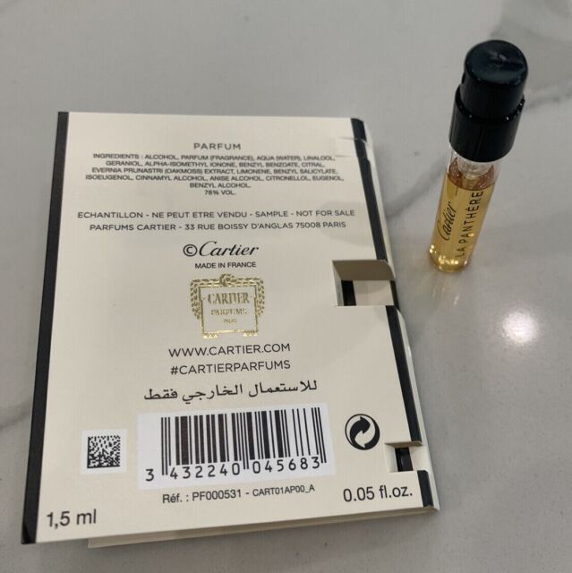 Cartier La Panthere campioni di profumo