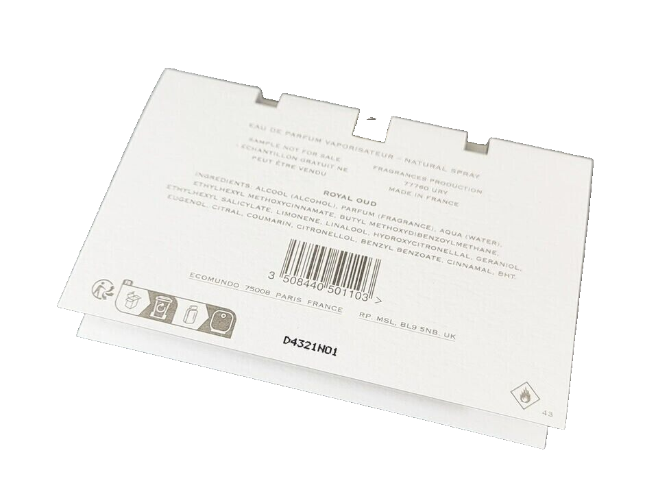 Creed Royal Oud edp 2 ml 0,06 fl. oz. perfum campione