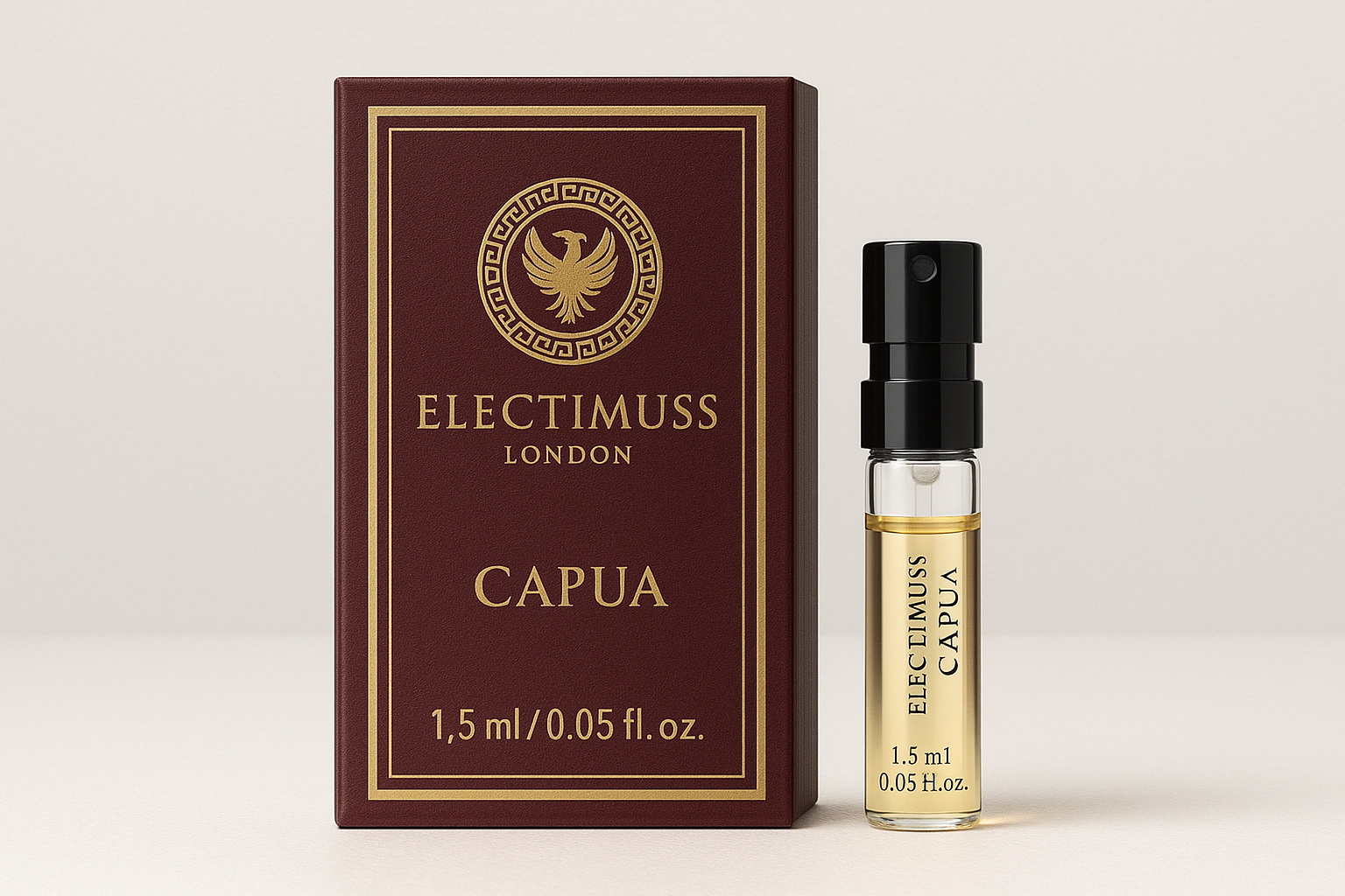 Electimuss London Puritas 1,5ml 0,05 fl. oz. campione ufficiale di profumo Electimuss London Puritas 1,5ml 0,05 fl. oz. campione ufficiale di profumo