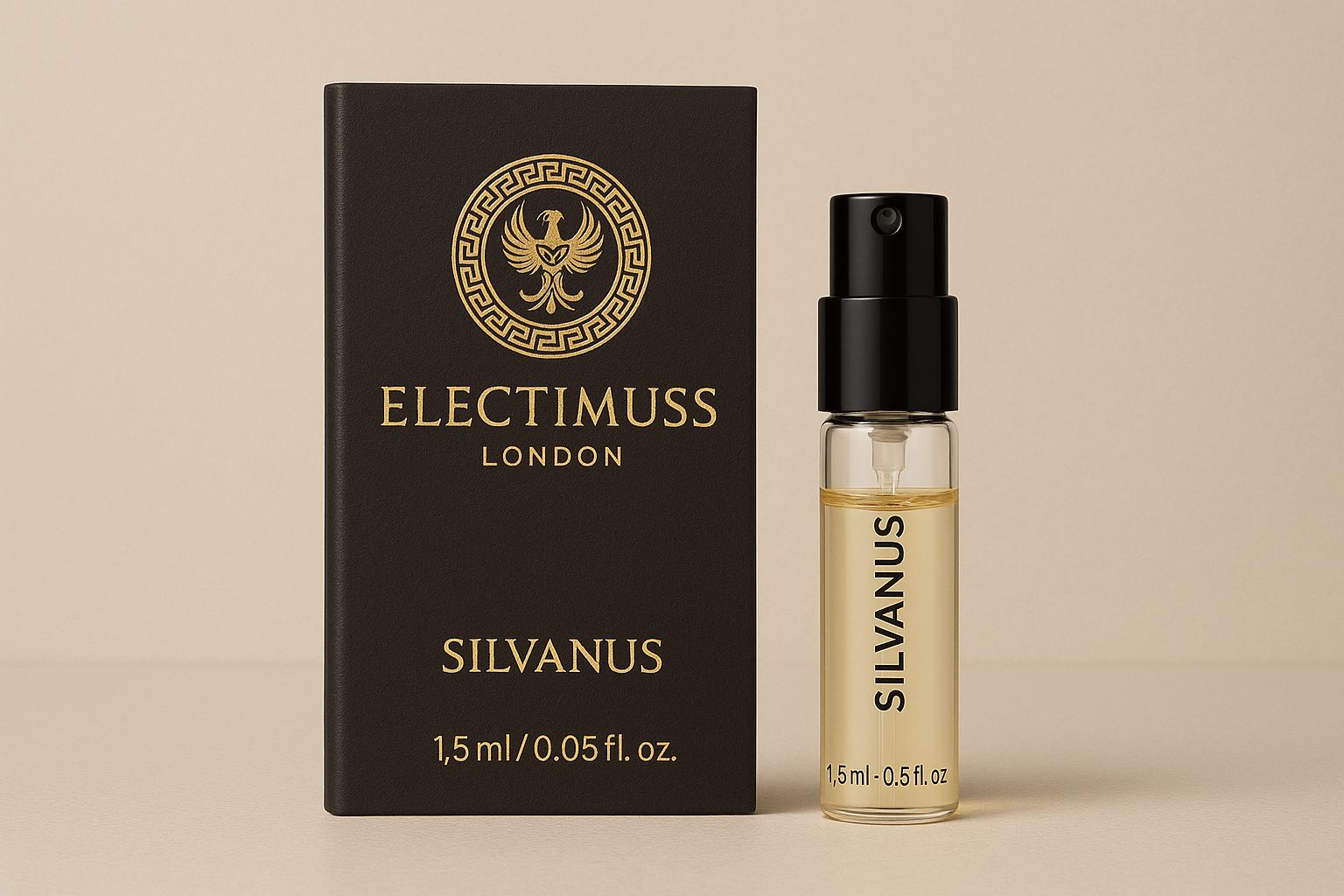 Electimuss London Silvanus 1,5ml 0,05 fl. oz. campione ufficiale di profumo Electimuss London Silvanus 1,5ml 0,05 fl. oz. campione ufficiale di profumo