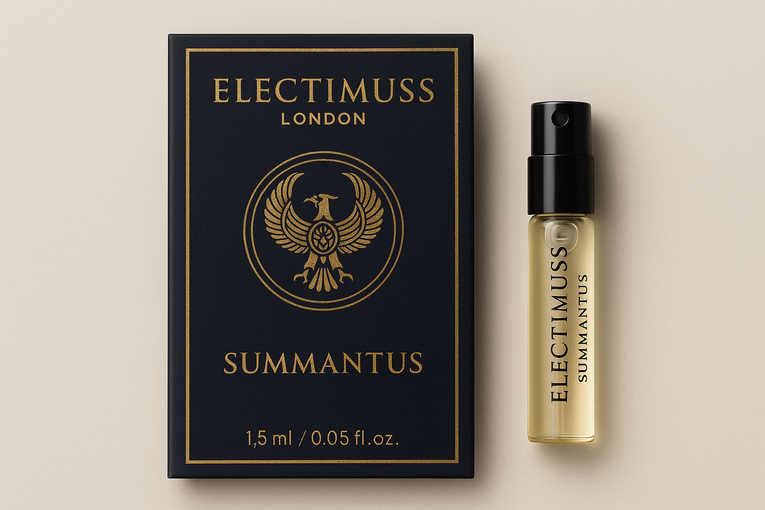 Campione ufficiale di profumo Electimuss London Summantus 1,5ml 0,05 fl. oz. Campione ufficiale di profumo Electimuss London Summantus 1,5ml 0,05 fl. oz.