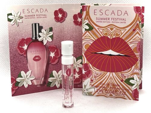 Escada Summer Festival limited edition 1,2 ml 0,04 fl. oz. campioni ufficiali di profumo