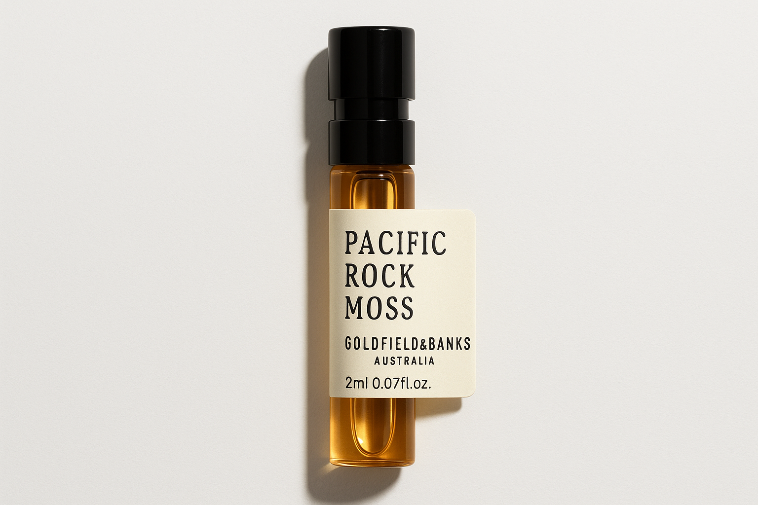 Goldfield and Banks Australia Pacific Rock Moss 2ml 0,06 fl. oz. campione ufficiale di profumo Goldfield and Banks Australia Pacific Rock Moss 2ml 0,06 fl. oz. campione ufficiale di profumo