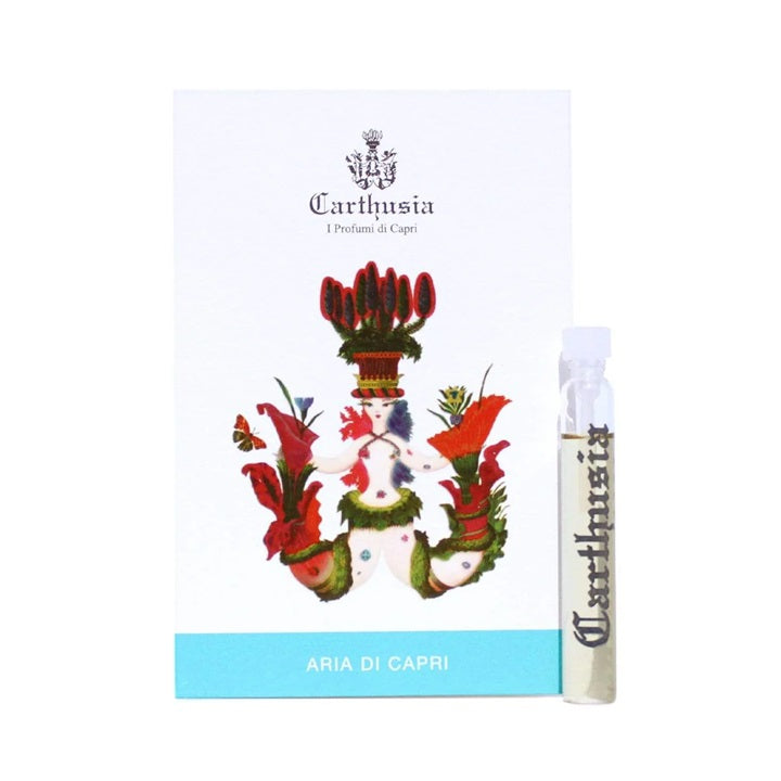 campione ufficiale del profumo Carthusia Carthusia Aria di Capri formato 2 ml 0,06 oz. tester di profumo