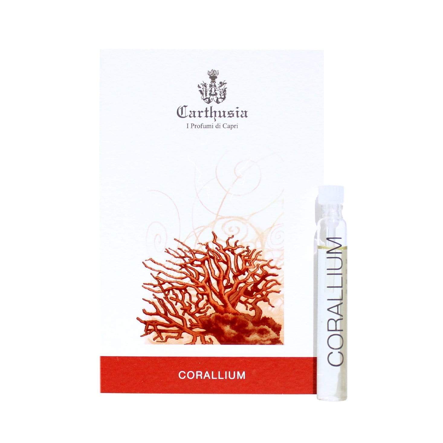 ufficiali Carthusia campioni di profumo Carthusia Corallium size 2 ml 0,06 oz.