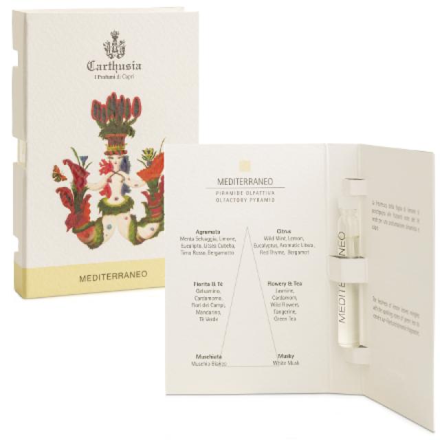 ufficiali Carthusia campioni di profumo Carthusia Mediterraneo size 2 ml 0,06 oz.