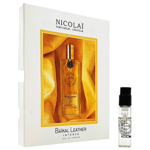 campioni ufficiali di profumo Nicolai Baikal Leather fragranza 1,8 ml 0,07 oz. tester di profumo campioni ufficiali di profumo Nicolai Baikal Leather fragranza 1,8 ml 0,07 oz. tester di profumo