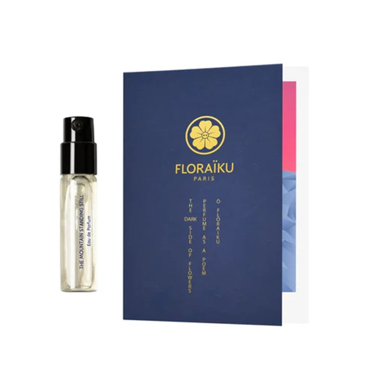campioni ufficiali di profumo of Floraiku The Mountain Standing Still fragrance 1,5 ml 0,05 fl. oz.