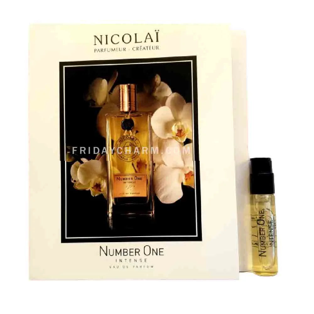 campioni ufficiali di profumo Nicolai Number One Intense fragranza 1,8 ml 0,07 oz. tester di profumo