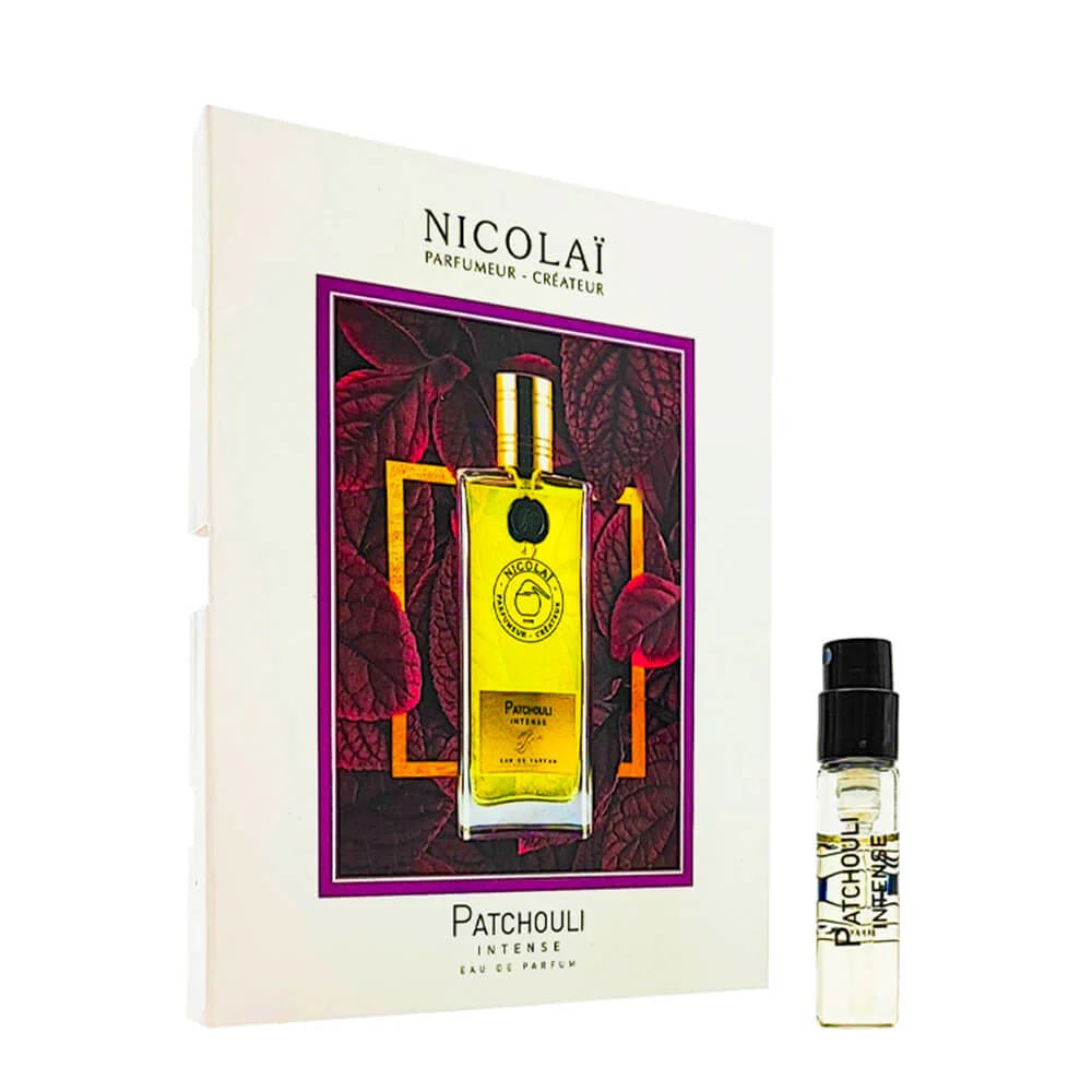 campioni ufficiali di profumo of Nicolai Patchouli Intense fragrance 1,8 ml 0,07 oz.