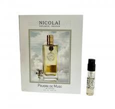 campioni ufficiali di profumo of Nicolai Poudre de Musc fragrance 1,8 ml 0,07 oz.