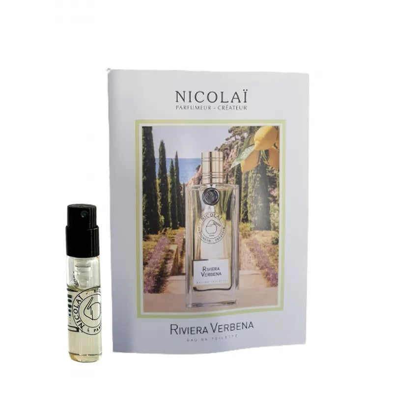 campioni ufficiali di profumo of Nicolai Riviera Verbena fragrance 1,8 ml 0,07 oz.
