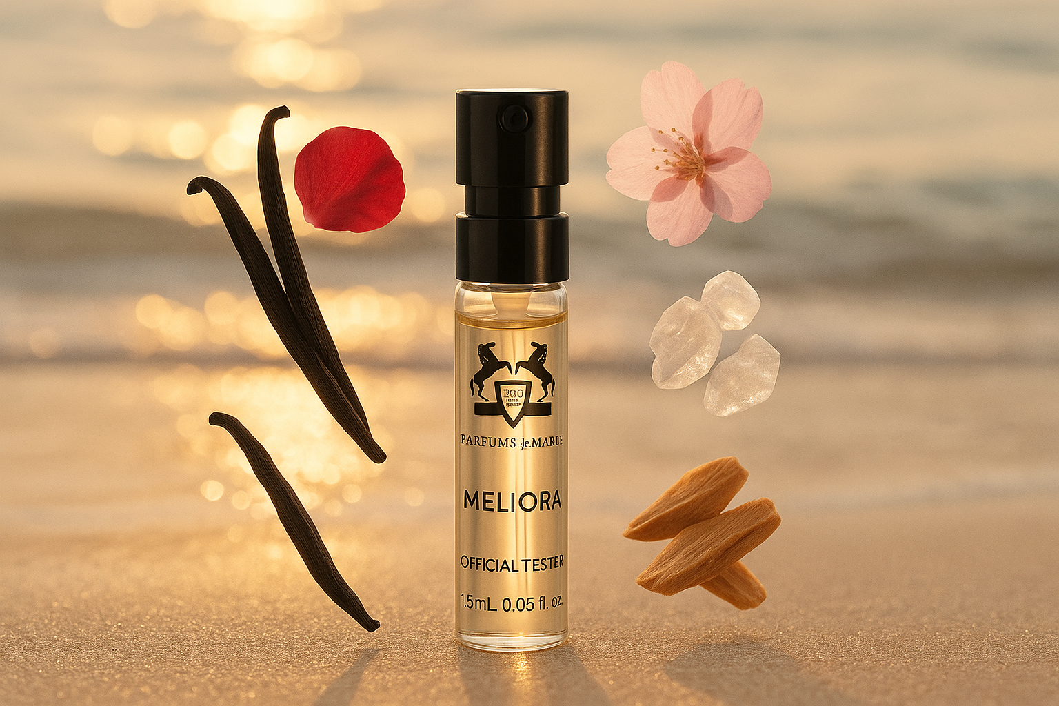 Parfums de Marly Meliora 1,5 ml 0,05 fl.oz. campione di profumo ufficiale tester di profumo Parfums de Marly Meliora 1,5 ml 0,05 fl.oz. campione di profumo ufficiale tester di profumo