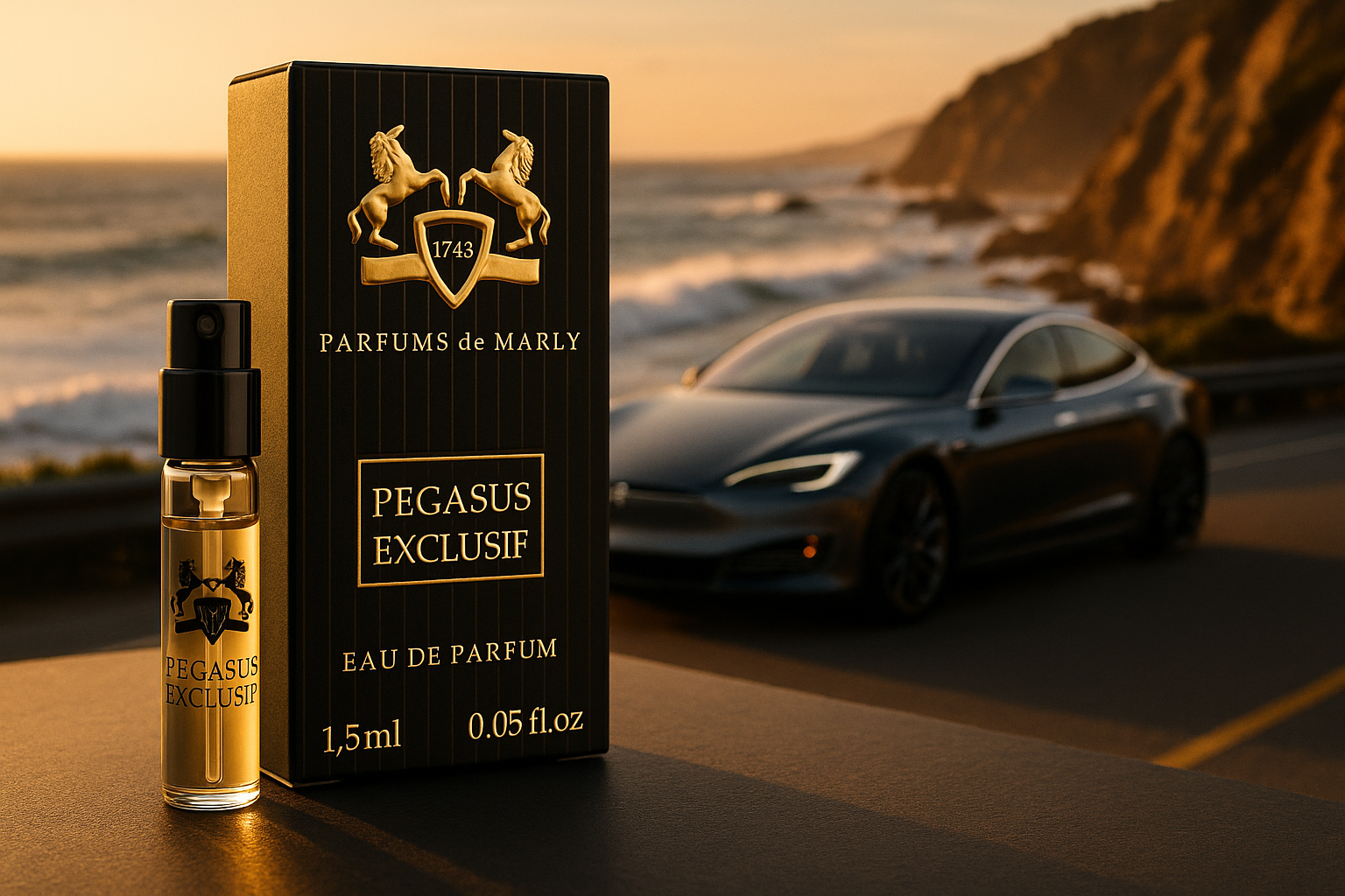 Parfums De Marly Pegasus Exclusif campioni ufficiali di profumo 1,5 ml 0,05 fl. oz. tester di profumo