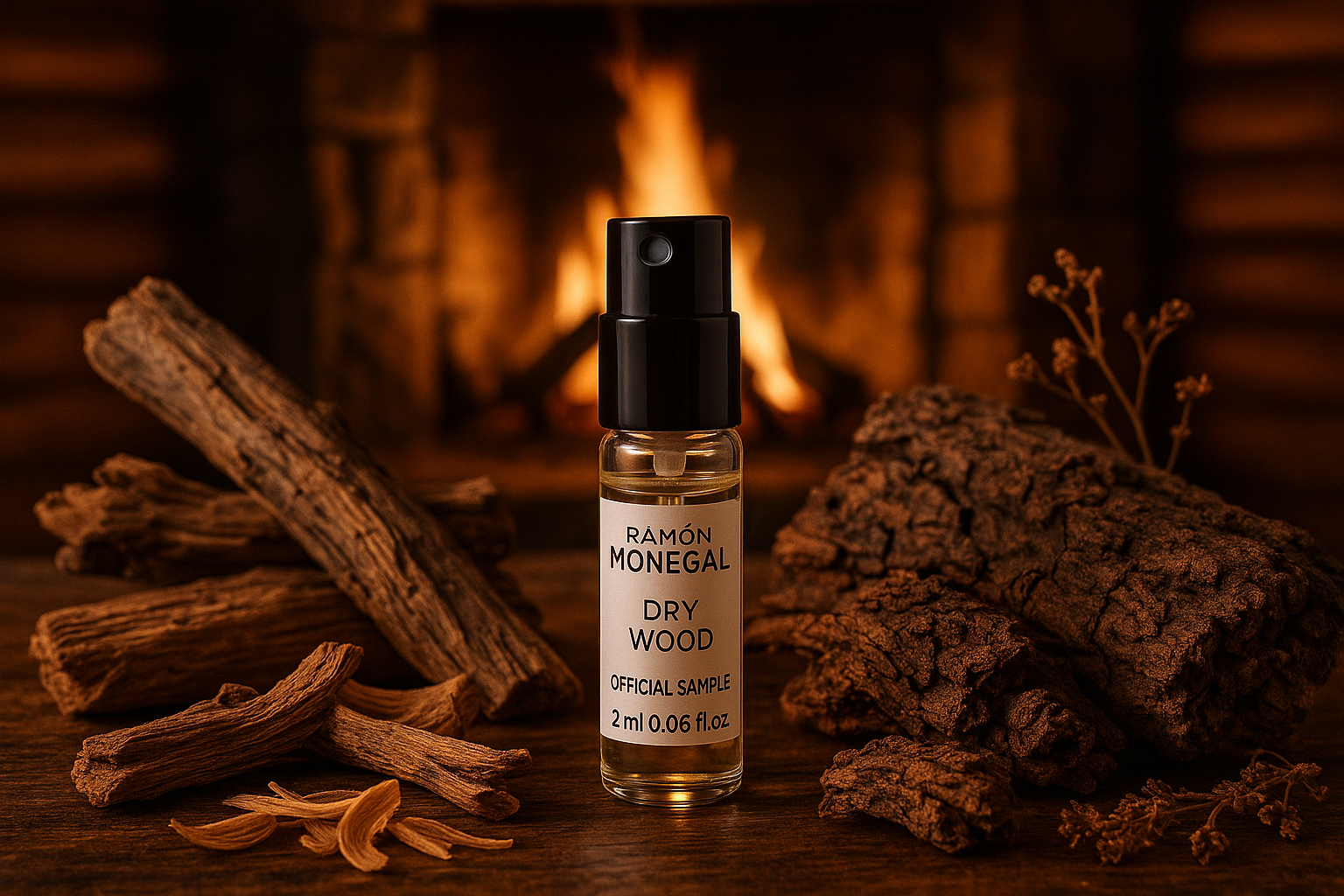 Ramon Monegal Legno secco campione ufficiale di profumo 2ml 0,06 fl.o.z. profumo tester Ramon Monegal Legno secco campione ufficiale di profumo 2ml 0,06 fl.o.z. profumo tester