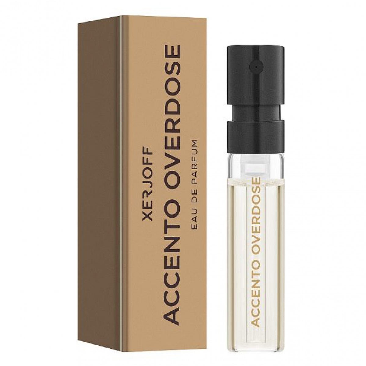 XERJOFF ACCENTO OVERDOSE 2,0 ml 0,06 us fl. oz. 官方香水样品