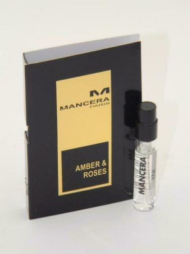 Mancera AMBER AND ROSES ufficiali scent campione 2 ml 0,06 fl. oz.