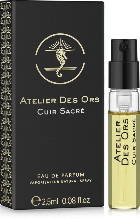 Atelier Des Ors Cuir Sacre 2,5 ml 0,08 fl. oz. campioni ufficiali di profumo