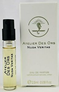 Atelier Des Ors Nuda Veritas 2,5 ml 0,08 fl. oz. campioni ufficiali di profumo