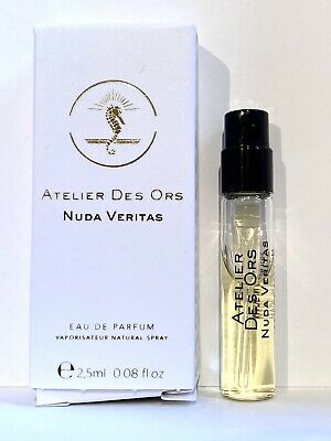 Atelier Des Ors Nuda Veritas 2,5 ml 0,08 fl. oz. campioni ufficiali di profumo
